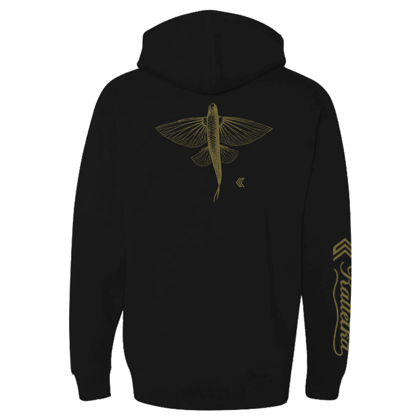 Flying Fish Hoodie - Black