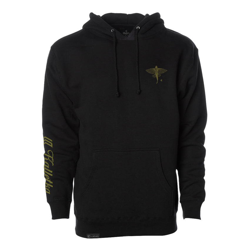 Flying Fish Hoodie - Black
