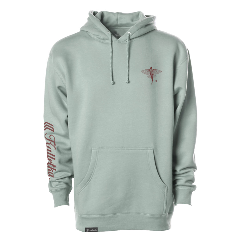Flying Fish Hoodie - Sage - Studio Abachar