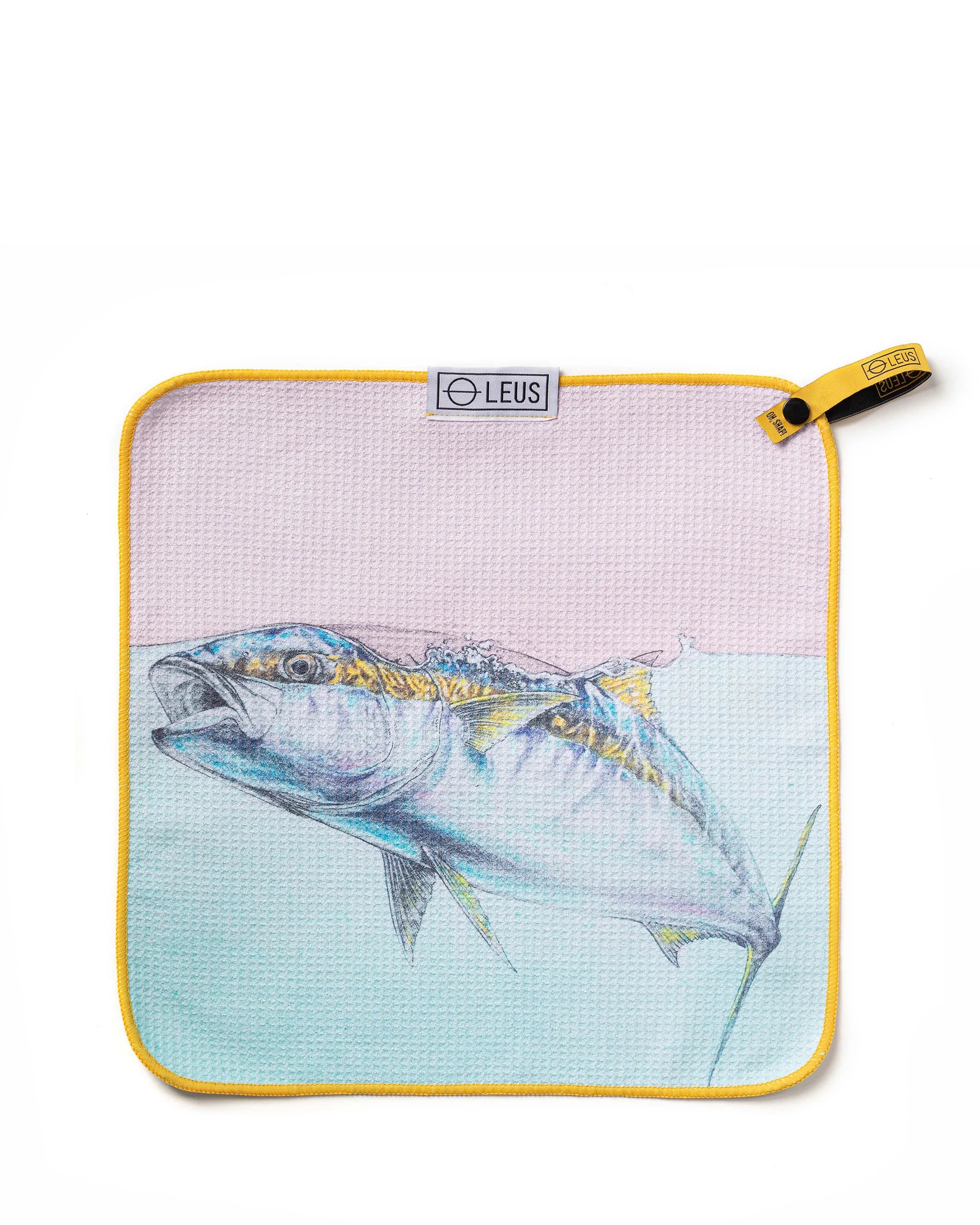 LEUS Yellowtail fishing eco towel