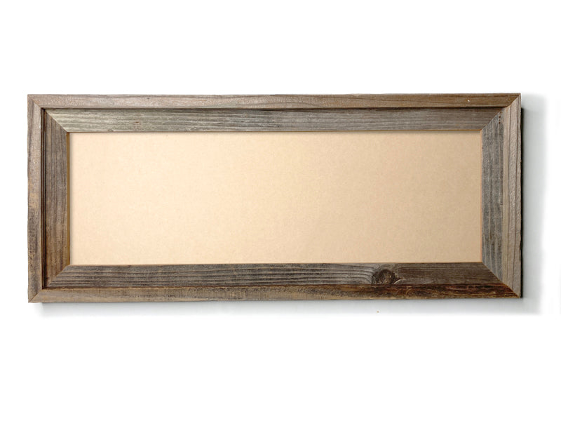 8x24 Sustainable Reclaimed Wood Frame