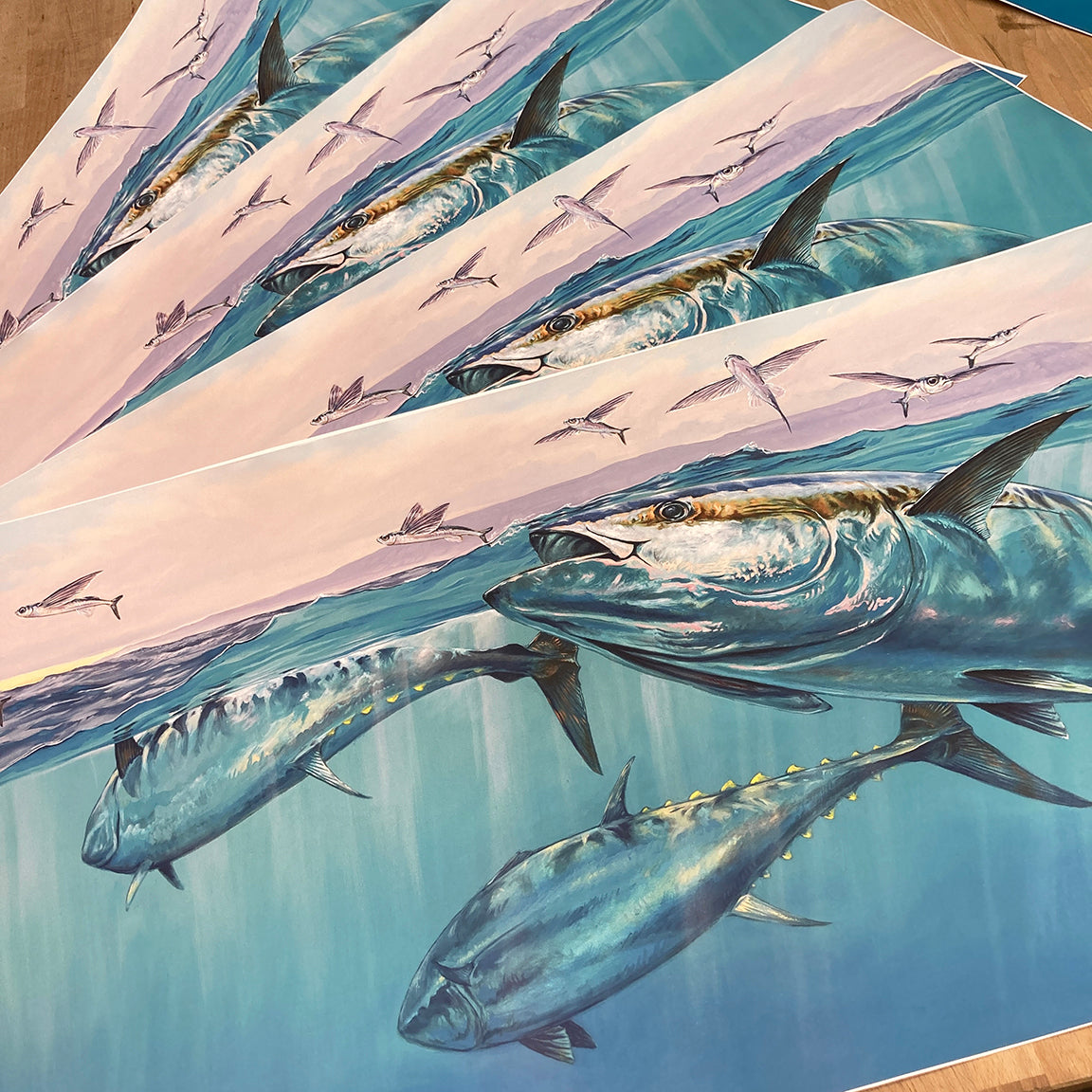 San Clemente Flyers artist proof