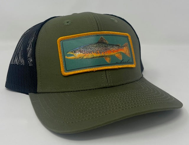 Brown Trout Hat - Studio Abachar