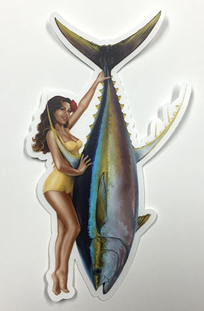 Marla & Yellowfin Pinup - 8
